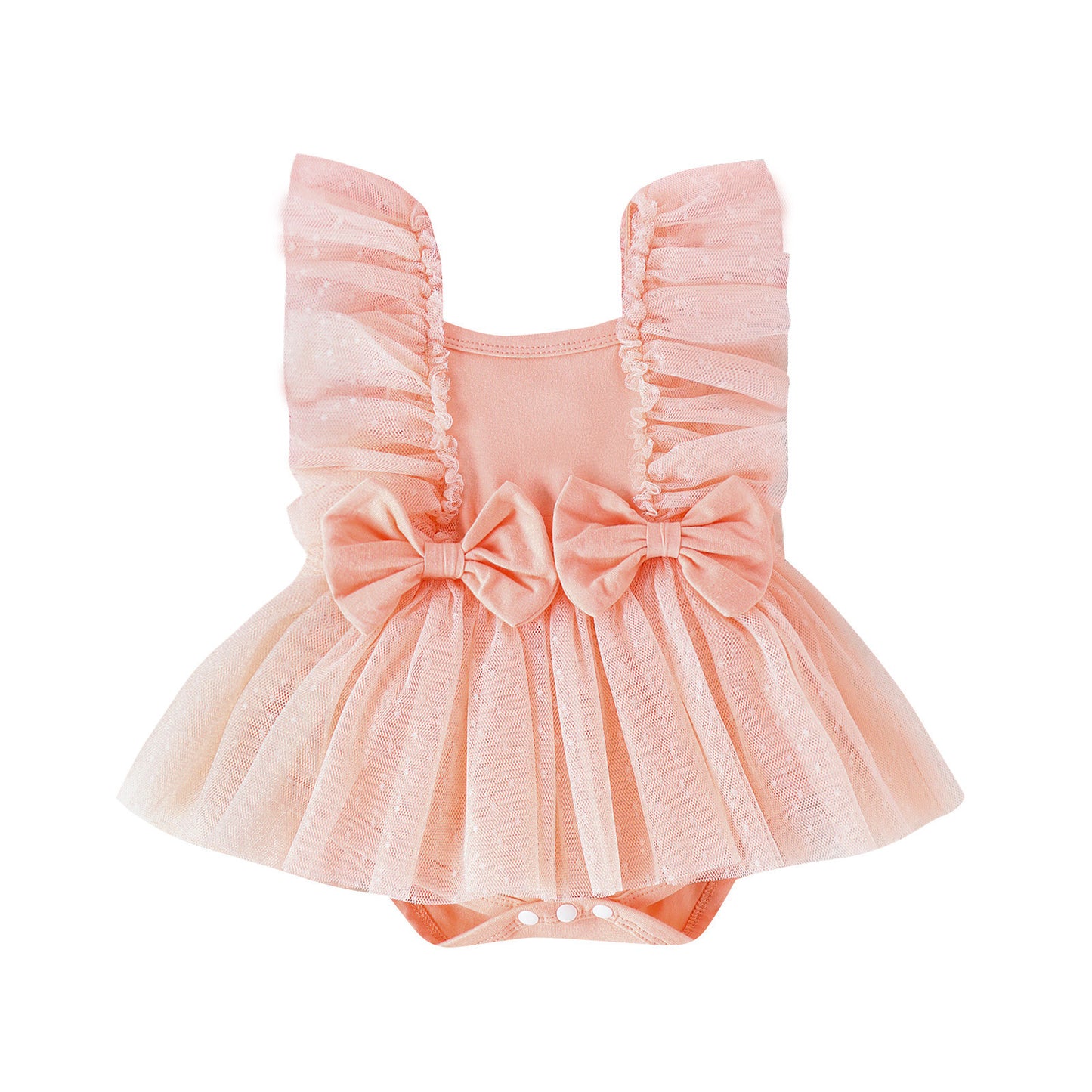 Princess Baby Jumpsuit with Net Skirt