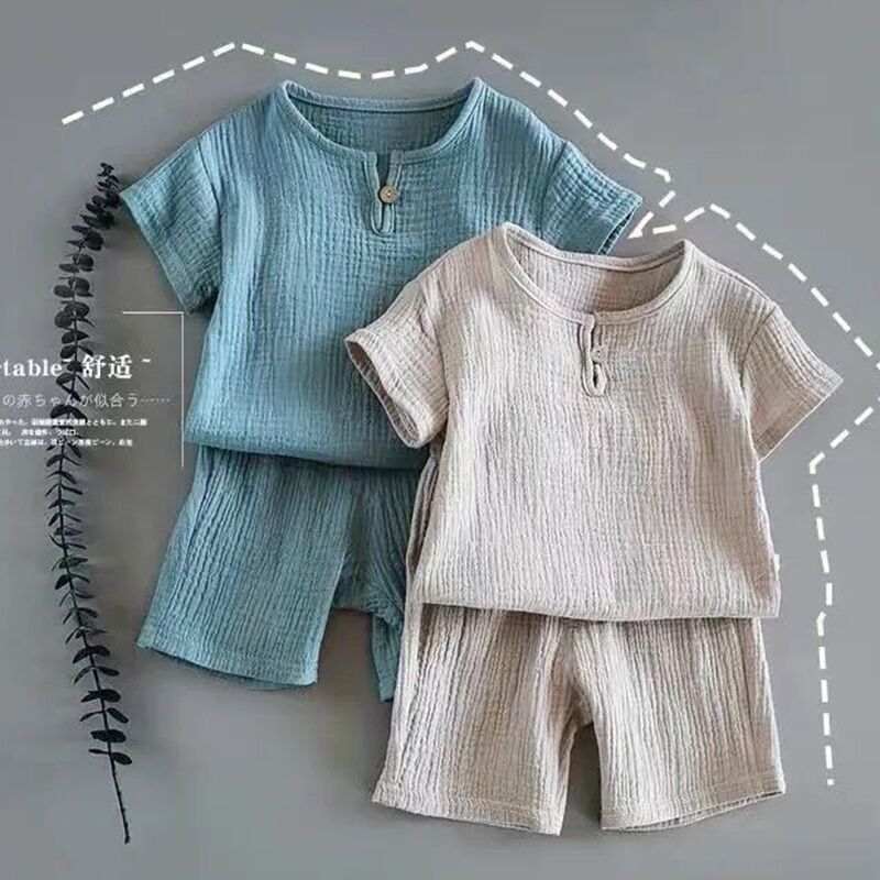 Baby Summer Short Sleeve Set