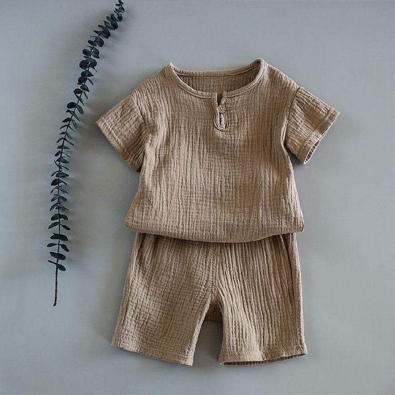 Baby Summer Short Sleeve Set