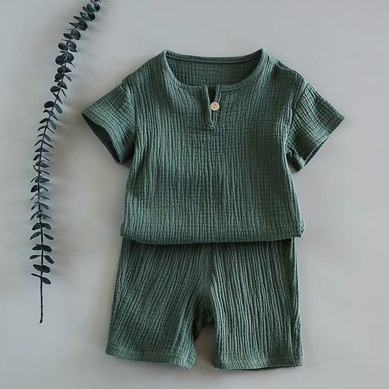 Baby Summer Short Sleeve Set