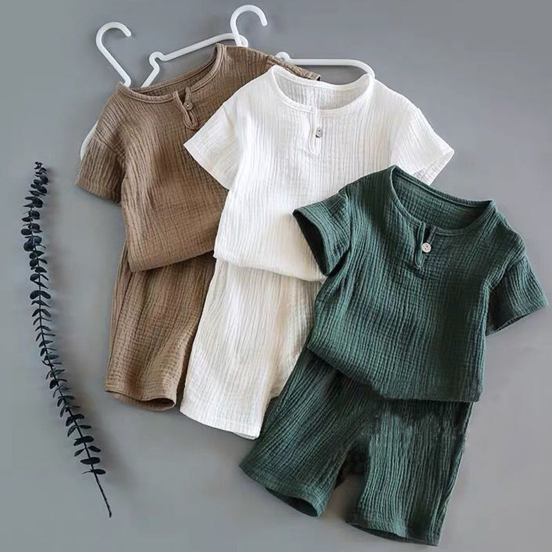 Baby Summer Short Sleeve Set