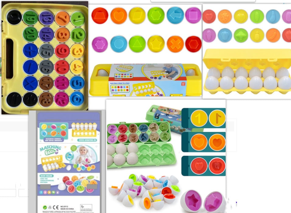 Smart Egg Shape Sorter Toy