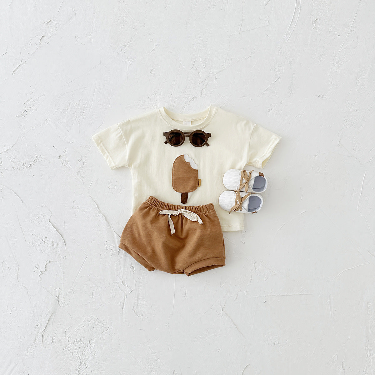 Ice Cream Patch Baby Set