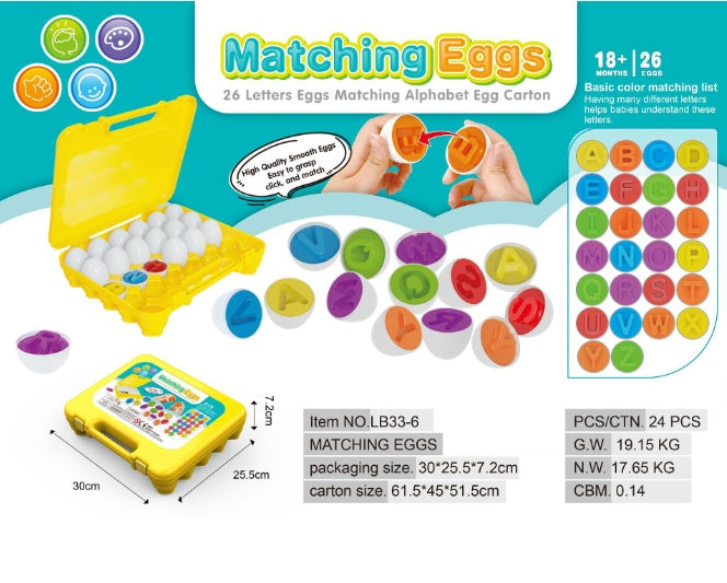 Smart Egg Shape Sorter Toy