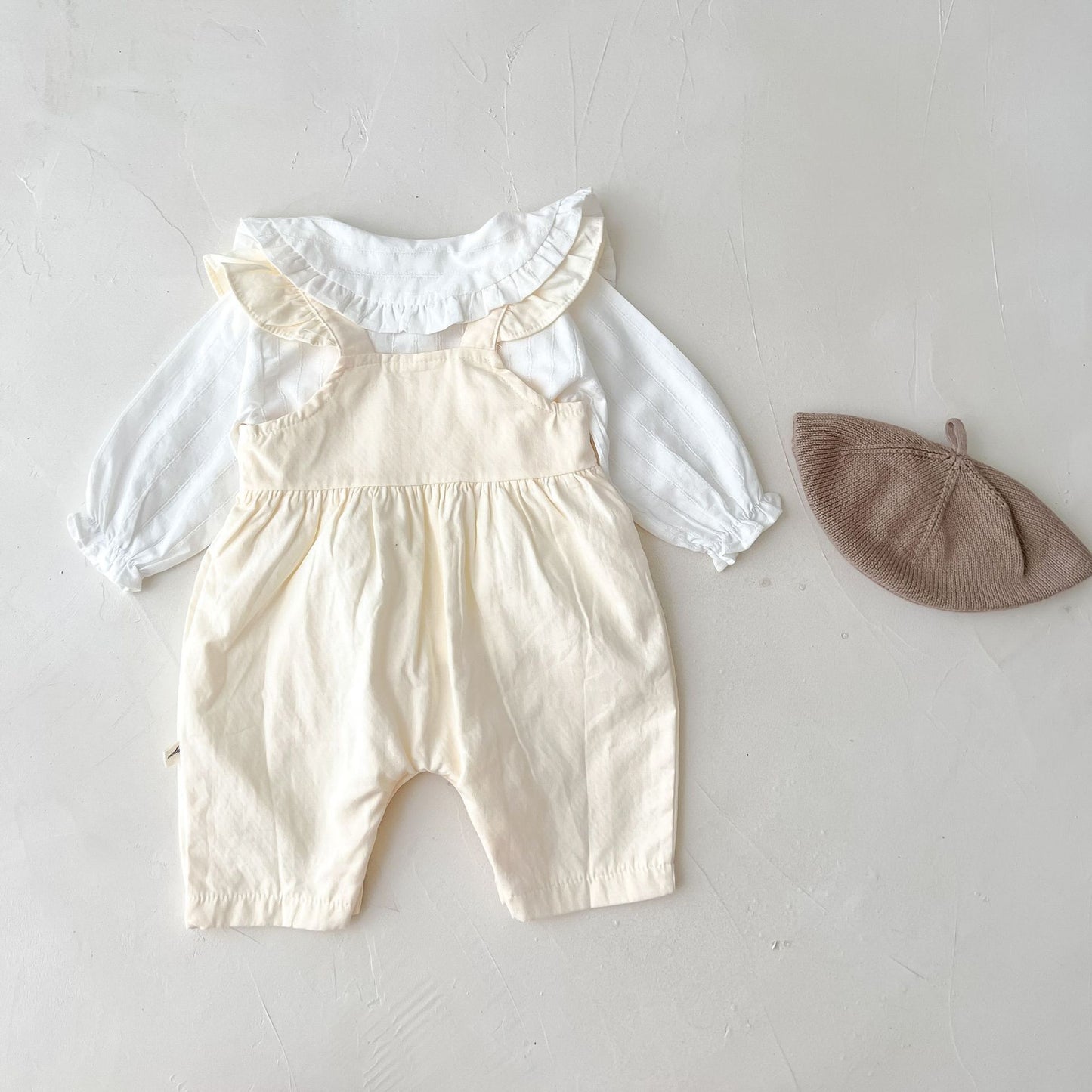 Adjustable Baby Girl Suspender Romper