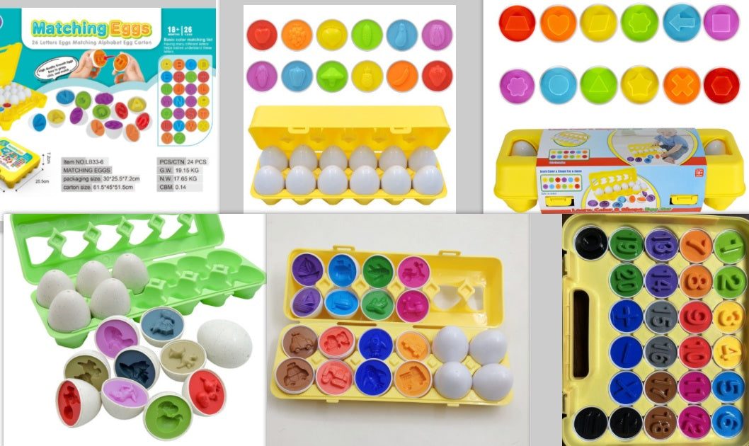 Smart Egg Shape Sorter Toy