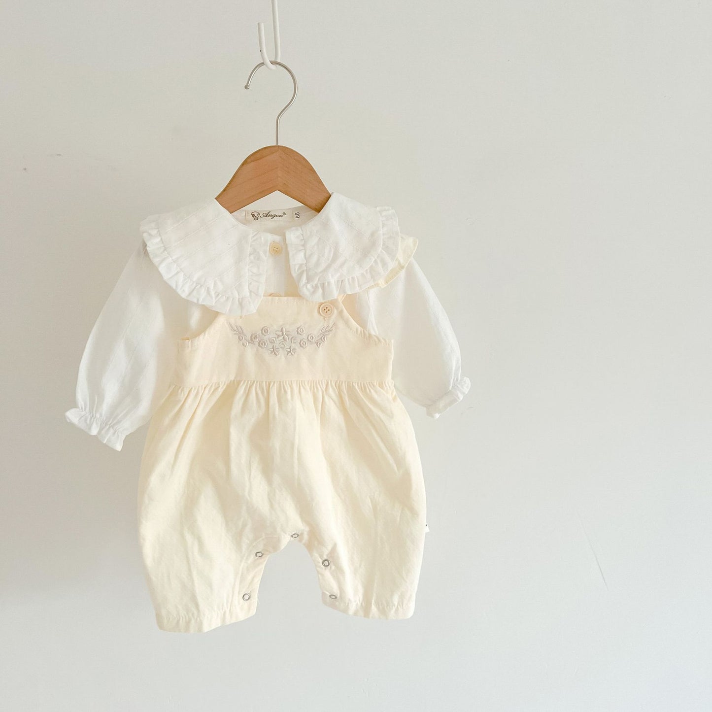 Adjustable Baby Girl Suspender Romper