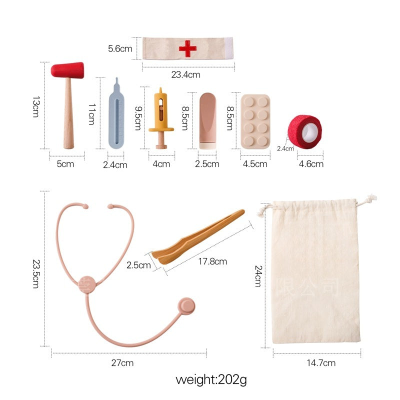 Kids Doctor Playset with Stethoscope