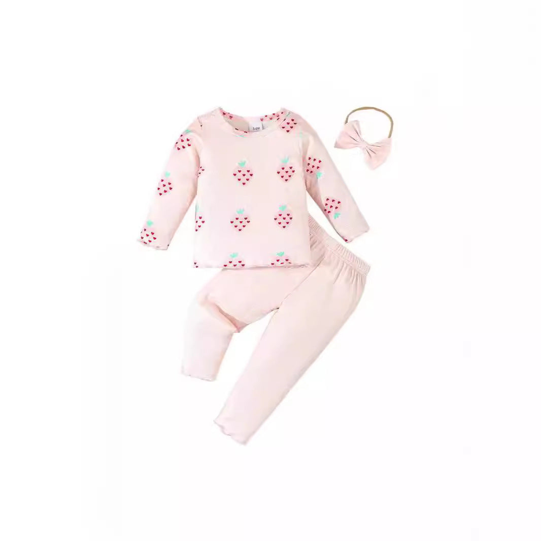 Infant 3-Piece Printed Set